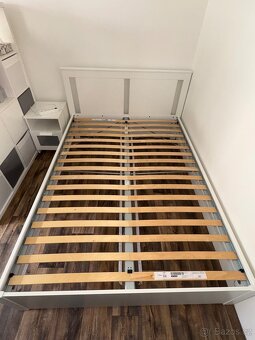 Postel 140x200cm - rám, rošty - 2