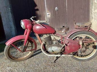 Jawa 250 Pérák 1954 komunista - 2