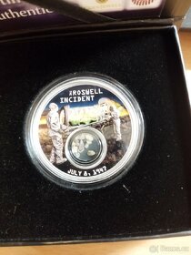 STŘÍBRNÁ MINCE THE ROSWELL INCIDENT 1OZ 2022 - 2