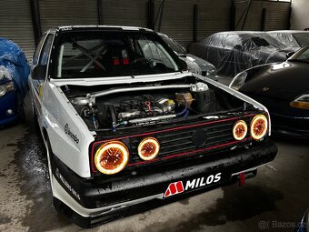 Volkswagen Golf závodní 1991 GTI raketa Rallye, cca 200 koní - 2