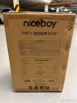 NOVÝ NICEBOY Party Boom 80W - 2