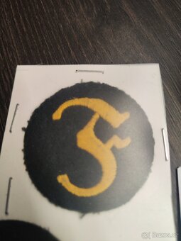 3x rukávové nášivky hodnostní, funkční Wehrmacht - originál - 2