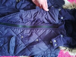 Prodám dětskou zimní bundu zn. Esprit vel 104 /110 - 2