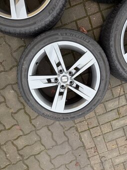 ORIGINÁL Alu Škoda, Seat, Volkswagen R17, 5x112 - ZIMNÍ - 2