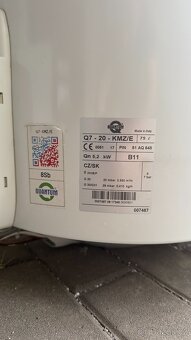 Plynový ohřívač vody Quantum 75 l - 2