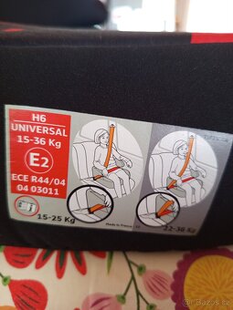 Podsedák do auta pohodlný s opěrkami - 2