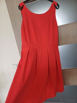 Červené šaty Camaieu vel. 38 - 2