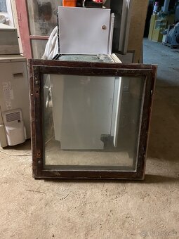 Dřevěné okno 88x88 - 2