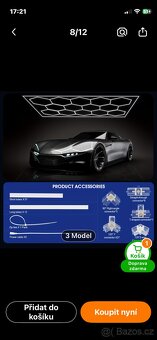 Hexagonální světelné trubky - 2