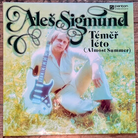 Aleš Sigmund – Téměř Léto (Almost Summer) 1980 VG+, VYPRANÁ - 2