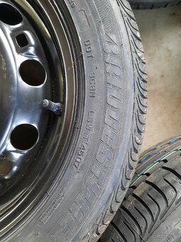 Letni kola na plechových ráfcích Fabia2 195/55R15 85H - 2