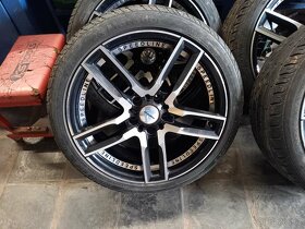 Sada Alu Ronal SL1 Imperatore 8x18 5x112, pneu 225/40 R18 - 2