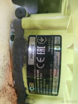 Prodám foukac Ryobi Rbv26b - 2
