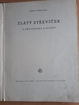 Zlatý střevíček - Karel Dewetter / r.1945 / - 2