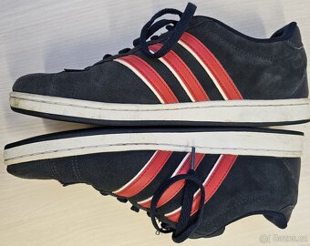 Prodám modré boty Adidas, vel. 43 - pěkný stav - 2