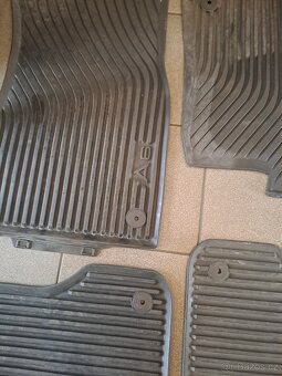 Gumové rohožky Audi A6 4G - 2