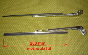 Nerezové stěrače na rovné (ploché) sklo - 2