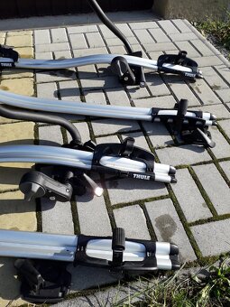 THULE PRORIDE 591-4KS,CENA ZA KUS,TOP STAV,3X POUŽITÉ POUZE - 2