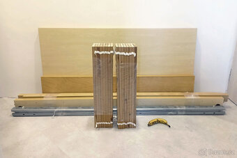 Manželská postel IKEA Malm 140×200cm - 2