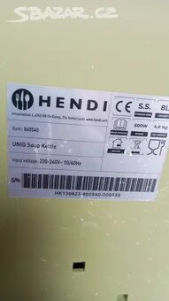 Ohřívač Hendi 8l - 2
