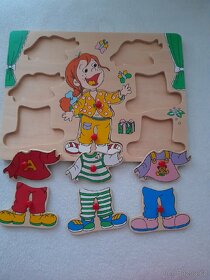 Dřevěné hračky. Plotýnka. - 2