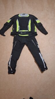 Moto kalhoty a bunda v top stavu - 2