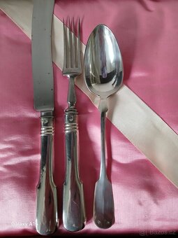 STAROZITNE STRIBRNE PRIBORY RAKOUSKO-UHERSKO - 2