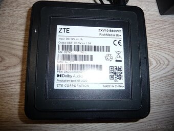 O2 TV SET TOP BOX ZTE ZXV10 B866V2 Oneplay - 2