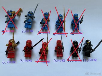 Lego minifigurky z kolekcí LEGO Ninjago – hadi, kostlivci... - 2