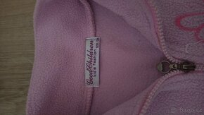 Dívčí vesta fleece - vel. 128/134 - 2