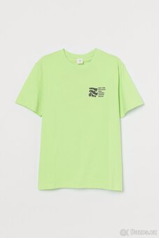 Neon tričko vel. L, triko H&M N.OVÉ - 2