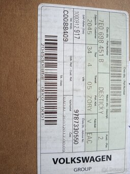 Zadní brzdové destičky VW T4 - 2