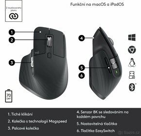 Logitech MX Master 3S For Mac Space Grey - 2