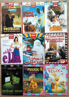 DVD 56 ks - mnohé nerozbalené - 2