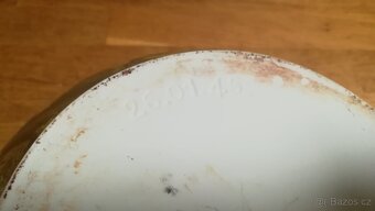 PILLIVUYT FRANCE - VELKÝ PORCELÁNOVÝ HRNEC FLAMMES - 2