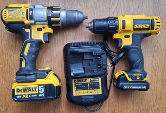 Akuvrtačky Dewalt DCD995 + DCD710 s nabíječkou - 2