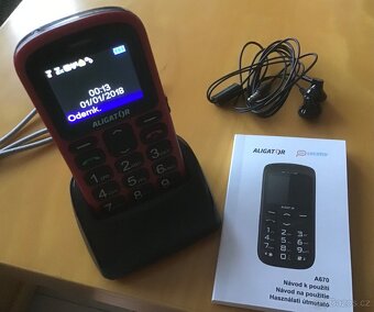 Aligátor A670 obyčejný mobil - 2