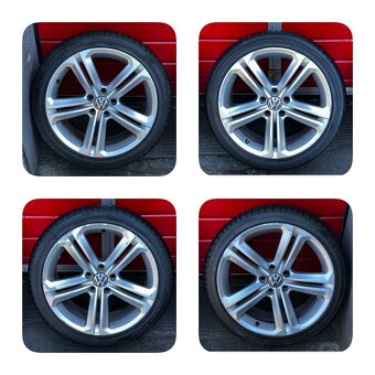 Original ALU kola VW Mallory 18" 8J ET41 pneu 225/40/R18 - 2