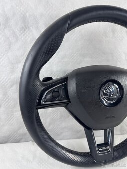 PRODÁM VOLANT ŠKODA RS S PADLAMA MULTIFUNKČNÍ - 2