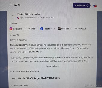 Marek Ztracený 27.6.2025 - 2