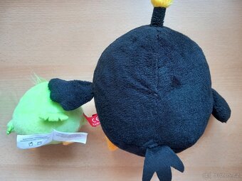 2 ks plyšáci ANGRY BIRDS skoro nové - 2