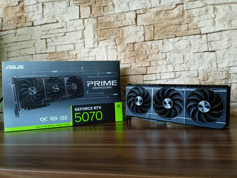Herní grafika ASUS PRIME RTX 5070 12 GB GDDR7 - záruka - 2