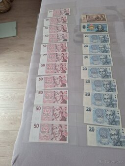 Bankovky UNC stav - 2