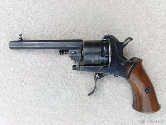 Historický revolver pinfire the Guardian ( 1878) TOP STAV - 2