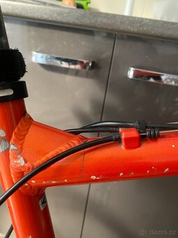Horske kolo KTM 26 RC Shimano XT, prasklina na ramu - 2