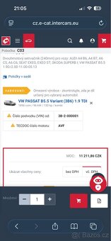 Přítlačný talíř Sachs Performance 1.9 TDI - 2