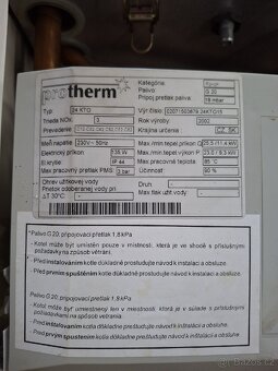 Plynový kotel Protherm Panther 24KTV - 2