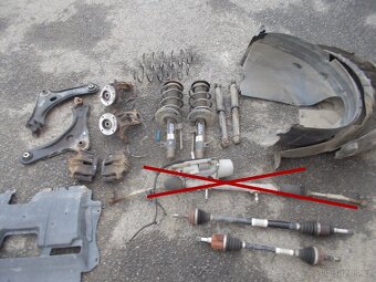 Díly podvozku Citroën C3 II 1.2VTI 60kw - 2