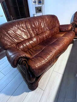 kožená sedací souprava - 2
