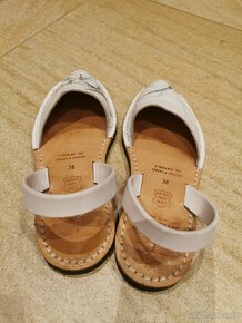 Jarní, letní kožené originální sandále dámské 38 - 2
